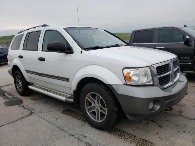 1D8HB68258F134440 - 2008 DODGE DURANGO ADVENTURER WHITE photo 4