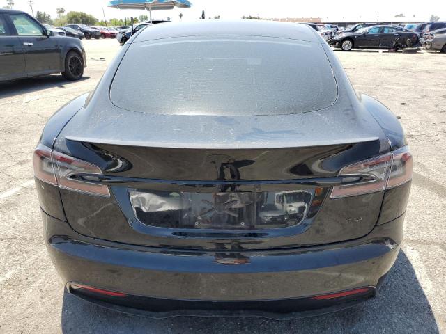 5YJSA1E62NF471696 - 2022 TESLA MODEL S BLACK photo 6