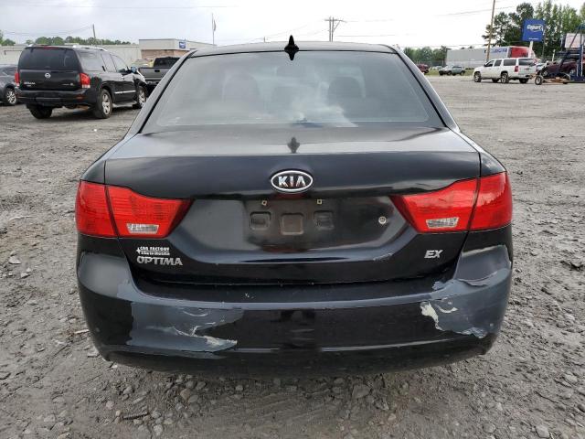 KNAGH4A85A5439330 - 2010 KIA OPTIMA EX BLACK photo 6