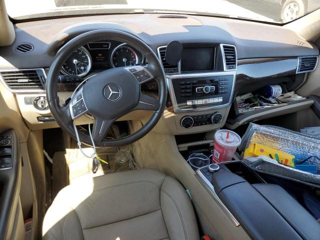 4JGDA5HB2EA422947 - 2014 MERCEDES-BENZ ML 350 4MATIC BLACK photo 8