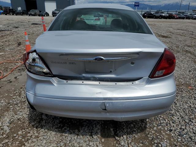 1FAHP56S72G110239 - 2002 FORD TAURUS SEL GRAY photo 6