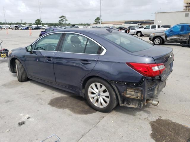 4S3BNAC63H3056654 - 2017 SUBARU LEGACY 2.5I PREMIUM GRAY photo 2