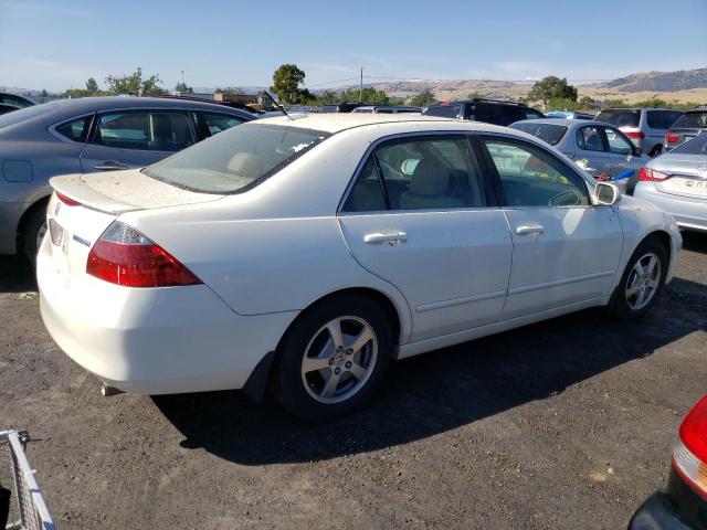 JHMCN36537C001525 - 2007 HONDA ACCORD HYBRID WHITE photo 3