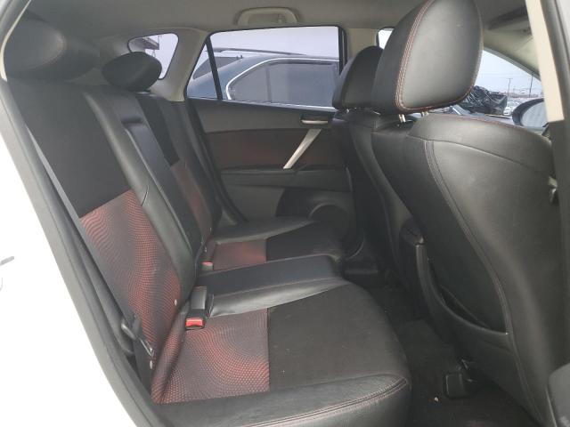 JM1BL1L43D1800117 - 2013 MAZDA SPEED 3 WHITE photo 10