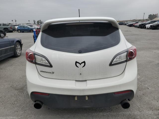 JM1BL1L43D1800117 - 2013 MAZDA SPEED 3 WHITE photo 6