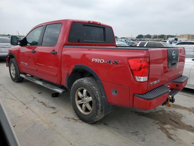 1N6BA0EC9CN308992 - 2012 NISSAN TITAN S RED photo 2