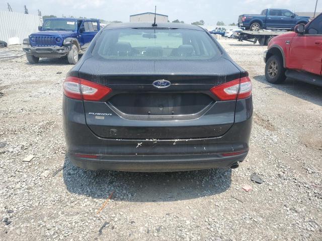 3FA6P0G74ER381308 - 2014 FORD FUSION S BLACK photo 6