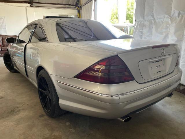 WDBPJ78J31A014860 - 2001 MERCEDES-BENZ CL 600 SILVER photo 3