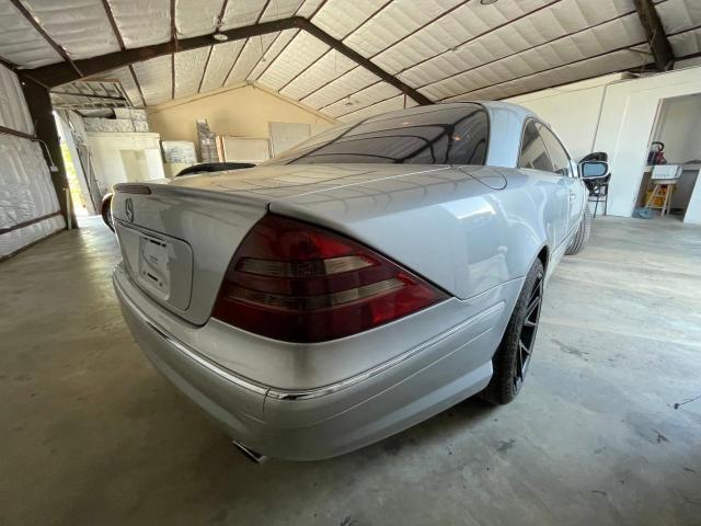 WDBPJ78J31A014860 - 2001 MERCEDES-BENZ CL 600 SILVER photo 4