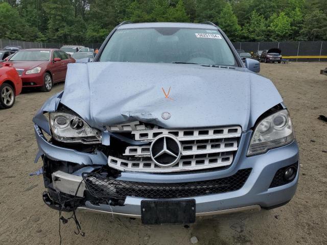 4JGBB8GB0BA732727 - 2011 MERCEDES-BENZ ML 350 4MATIC BLUE photo 5