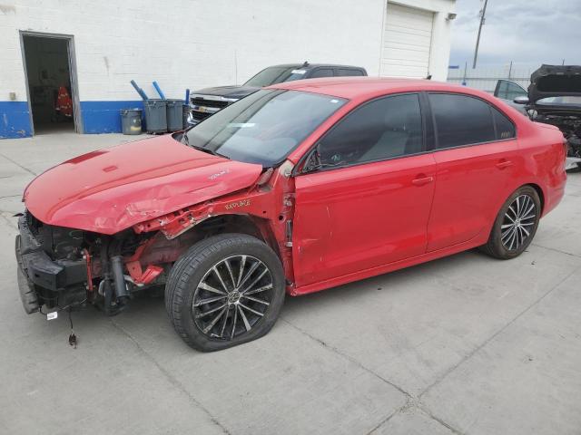 3VWD17AJ9GM236651 - 2016 VOLKSWAGEN JETTA SPORT RED photo 1