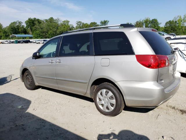 5TDZA23C56S490964 - 2006 TOYOTA SIENNA CE GRAY photo 2