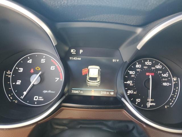 ZASFAKNN4J7C00791 - 2018 ALFA ROMEO STELVIO TI SPORT WHITE photo 9