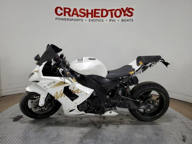 JKAZXCF17AA002533 - 2010 KAWASAKI ZX1000 F WHITE photo 3