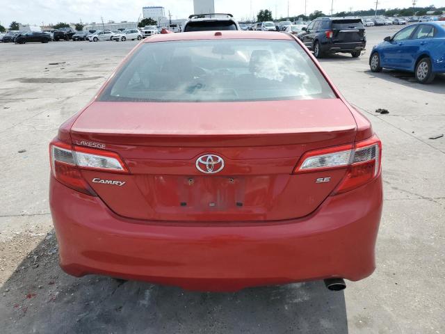 4T1BF1FK4CU632787 - 2012 TOYOTA CAMRY BASE RED photo 6