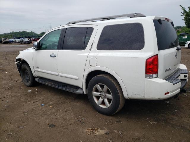 5N1AA08D08N629695 - 2008 NISSAN ARMADA SE WHITE photo 2