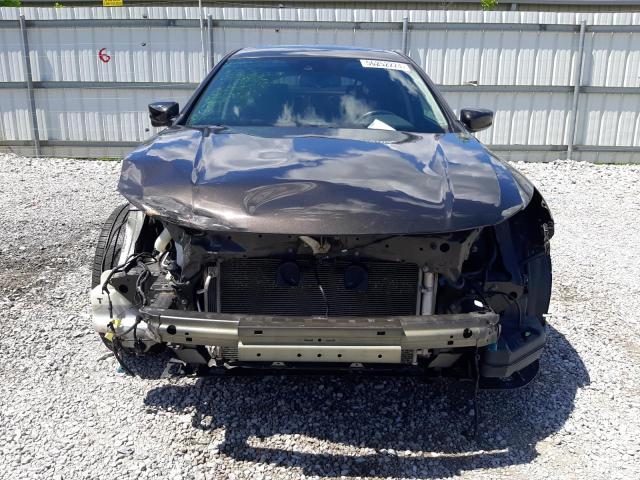 5J6TF1H59DL001776 - 2013 HONDA CROSSTOUR EXL გრაფიტი ფოტო 5