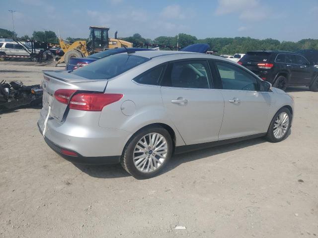 1FADP3J22FL323879 - 2015 FORD FOCUS TITANIUM GRAY photo 3