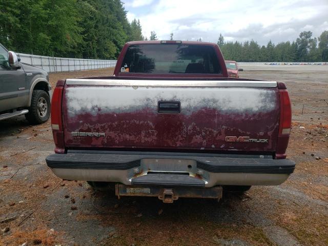 2GTFK29K7S1588474 - 1995 GMC SIERRA K2500 BURGUNDY photo 6