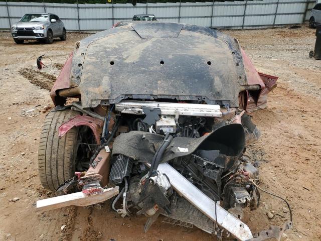 5YJSA1E51NF470790 - 2022 TESLA MODEL S 红色 照片 11