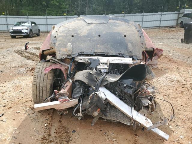 5YJSA1E51NF470790 - 2022 TESLA MODEL S 红色 照片 5