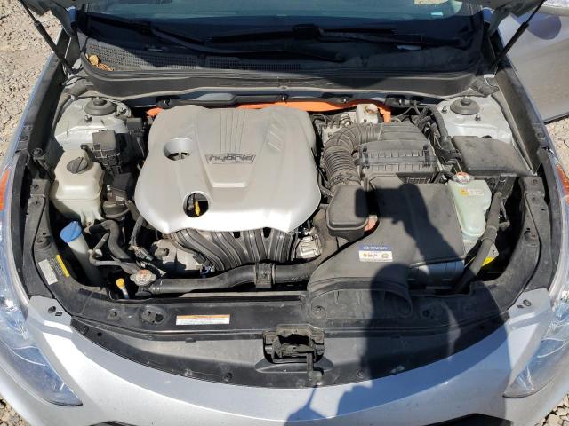 KMHEC4A47CA062611 - 2012 HYUNDAI SONATA HYBRID SILVER photo 11