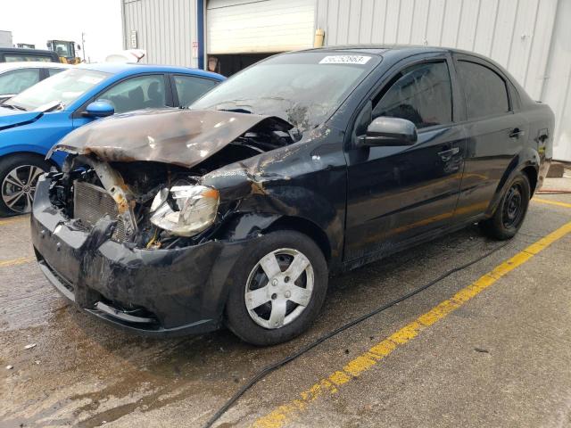 KL1TD5DE8AB075143 - 2010 CHEVROLET AVEO LS გრაფიტი ფოტო 1