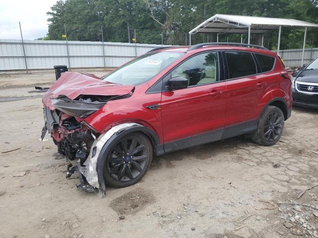 1FMCU9HD1JUC99744 - 2018 FORD ESCAPE SEL RED photo 1