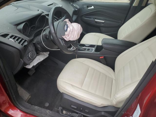 1FMCU9HD1JUC99744 - 2018 FORD ESCAPE SEL RED photo 7