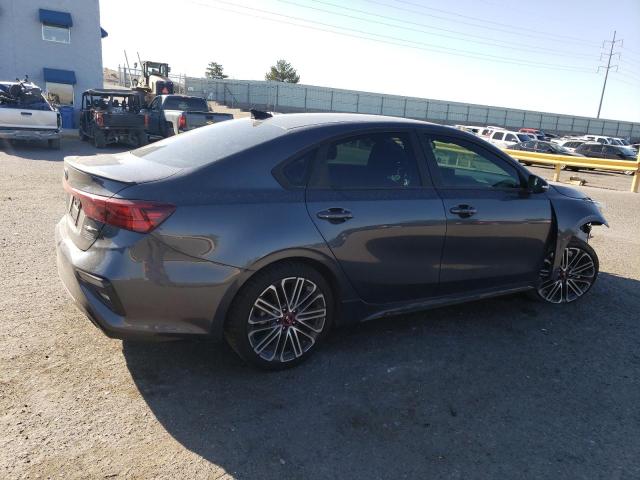 3KPF44AC0LE213959 - 2020 KIA FORTE GT GRAY photo 3