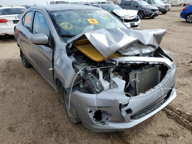 ML32F3FJ3HHF18275 - 2017 MITSUBISHI MIRAGE G4 ES ვერცხლისფერი ფოტო 1