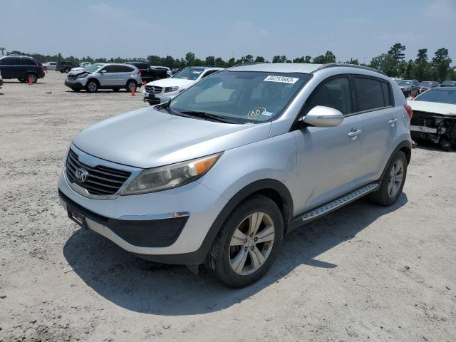 KNDPB3A25D7506687 - 2013 KIA SPORTAGE BASE SILVER photo 1