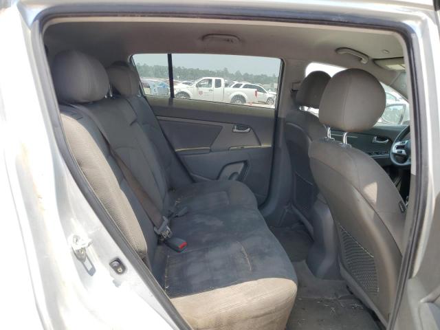 KNDPB3A25D7506687 - 2013 KIA SPORTAGE BASE SILVER photo 10