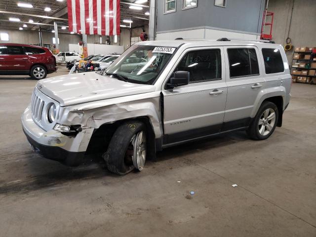 1J4NT4GB6BD287006 - 2011 JEEP PATRIOT LATITUDE SILVER photo 1