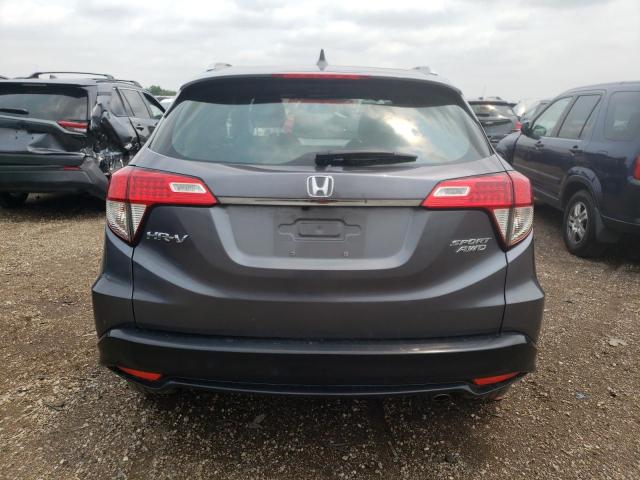 3CZRU6H16LM729692 - 2020 HONDA HR-V SPORT GRAY photo 6