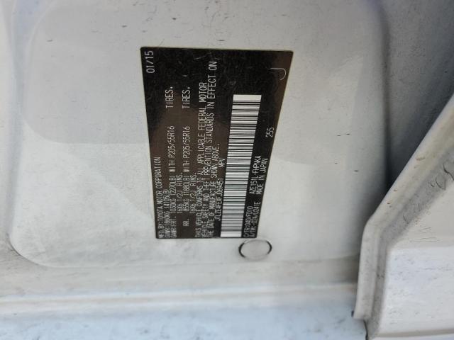 JTLZE4FEXFJ069451 - 2015 TOYOTA SCION XB 白色 照片 12