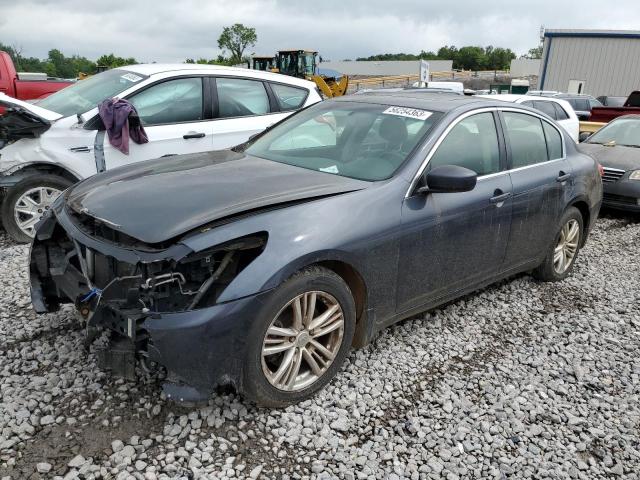 JN1DV6AP5BM830487 - 2011 INFINITI G25 BASE BLUE photo 1