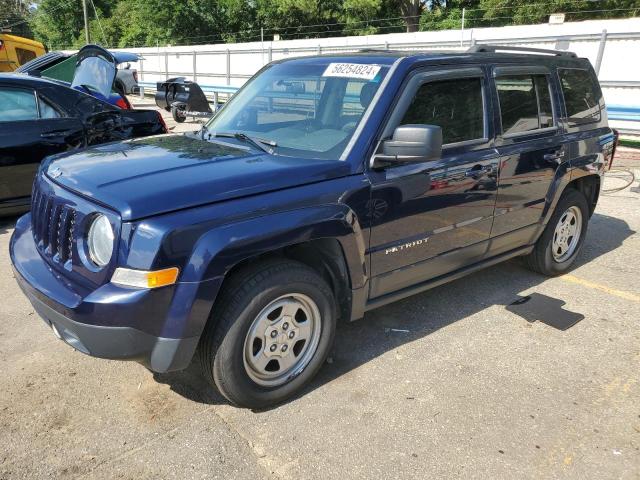 1C4NJPBA7FD219444 - 2015 JEEP PATRIOT SPORT BLUE photo 1