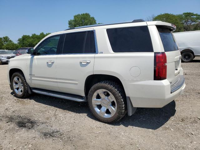 1GNSKCKC7FR130509 - 2015 CHEVROLET TAHOE K1500 LTZ WHITE photo 2