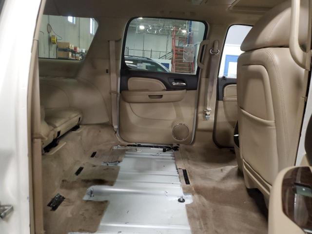 1GKUKMEF8AR286410 - 2010 GMC YUKON XL DENALI WHITE photo 11