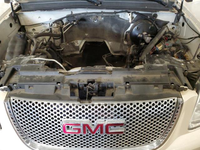 1GKUKMEF8AR286410 - 2010 GMC YUKON XL DENALI WHITE photo 12