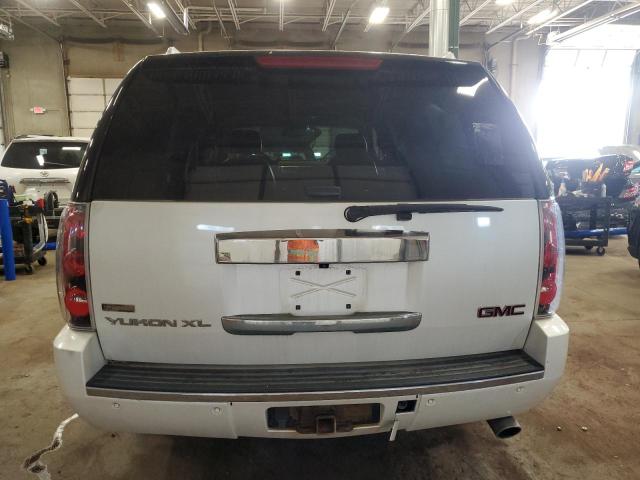 1GKUKMEF8AR286410 - 2010 GMC YUKON XL DENALI WHITE photo 6