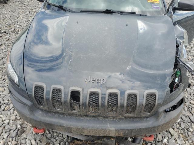 1C4PJMBB6HW649232 - 2017 JEEP CHEROKEE TRAILHAWK BLACK photo 12