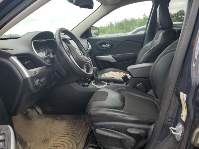 1C4PJMBB6HW649232 - 2017 JEEP CHEROKEE TRAILHAWK BLACK photo 7