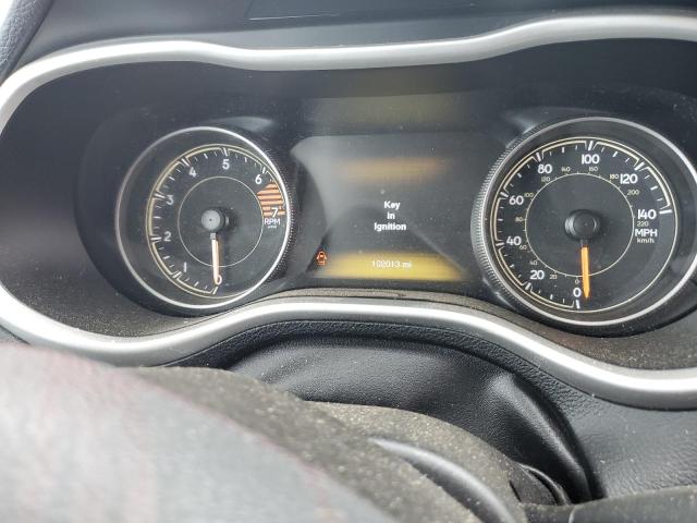 1C4PJMBB6HW649232 - 2017 JEEP CHEROKEE TRAILHAWK BLACK photo 9