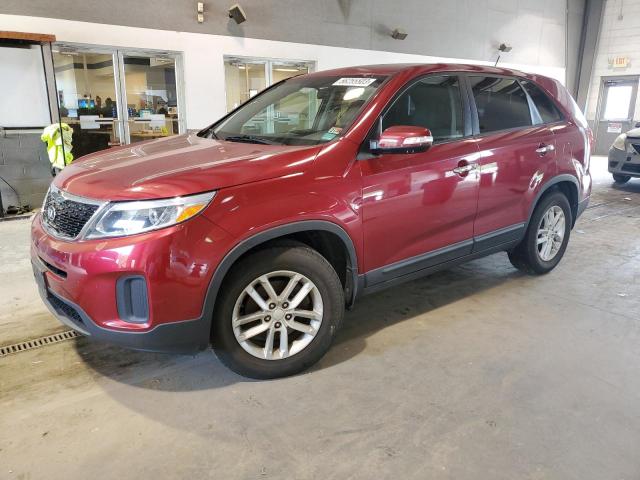 5XYKT3A69EG459730 - 2014 KIA SORENTO LX RED photo 1