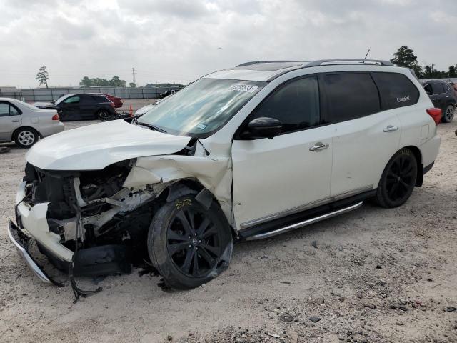5N1DR2MN8HC670667 - 2017 NISSAN PATHFINDER S WHITE photo 1