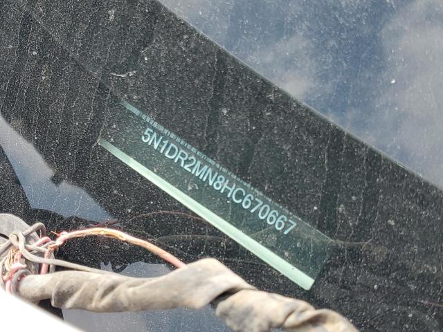 5N1DR2MN8HC670667 - 2017 NISSAN PATHFINDER S WHITE photo 13