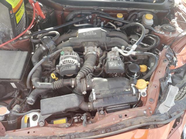 JF1ZNAA18D1719430 - 2013 TOYOTA SCION FR-S ORANGE photo 11