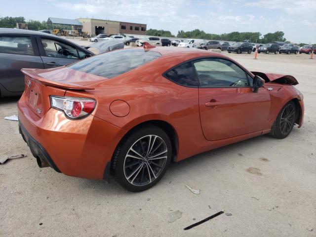 JF1ZNAA18D1719430 - 2013 TOYOTA SCION FR-S ORANGE photo 3
